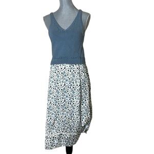 DH New York, maxi floral dress, size Small